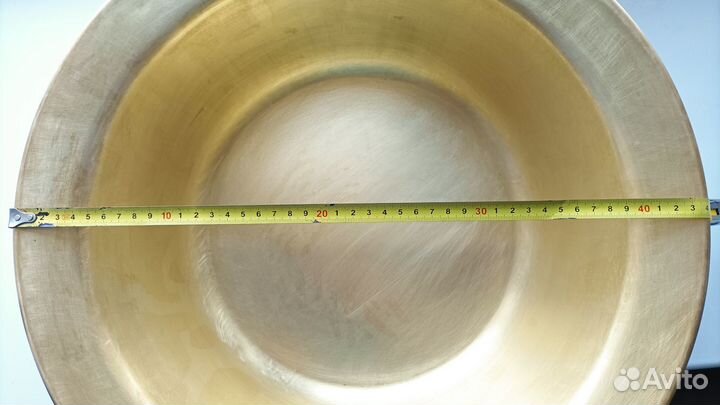 Латунный таз для варенья СССР
