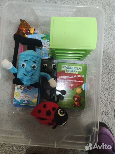 Комплект игр для развития речи, работы логопеда