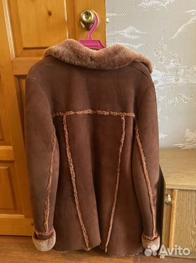 Дубленка натуральная женская 44 46