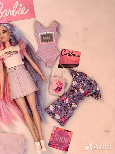 Одежда для барби лот