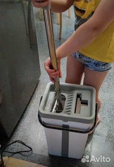 Швабра с ведром и отжимом