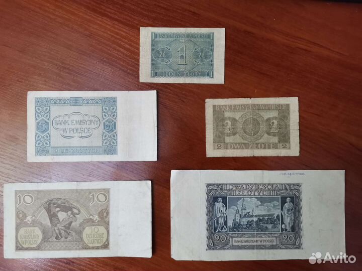 Банкноты Польши