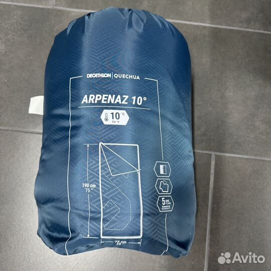 Decathlon Quechua Arpenaz 10 спальный мешок