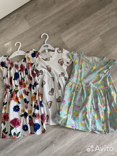 Пакет вещей для девочки 110 116