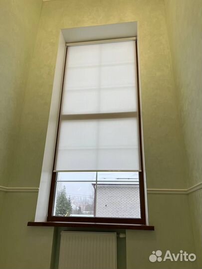 Рулонные и римские шторы Казань