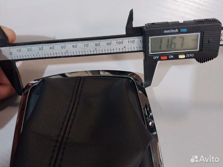 Ручка МКПП с чехлом Ford focus 2 большая, 5 ст