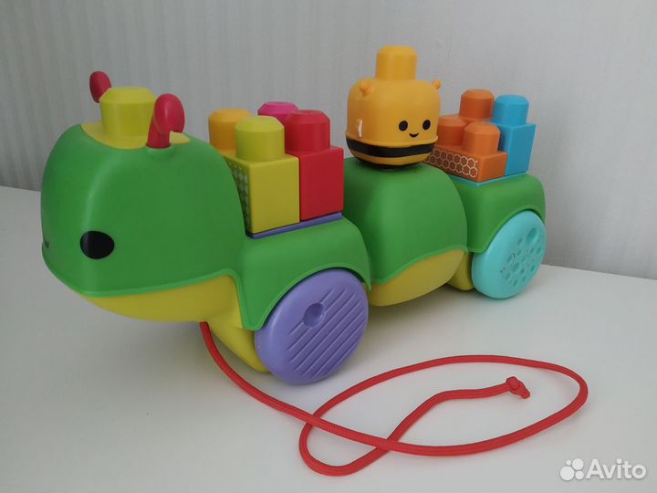 Каталка конструктор музыкальная MegaBloks
