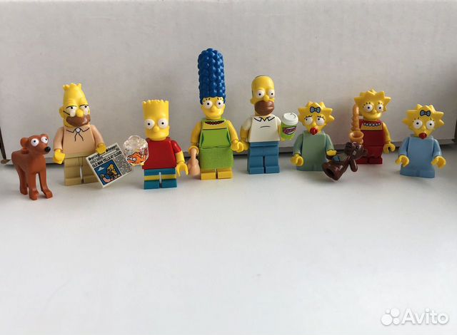 Фигурки Лего Lego Simpsons - Симпсоны купить в Москве | Хобби и отдых ...