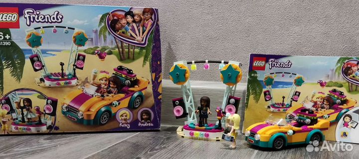 Lego Friends 41390 Машина со сценой Андреа