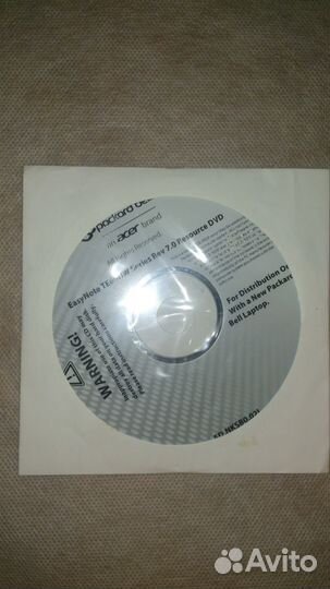 Программное обеспечение для ноутбука Packard Bell