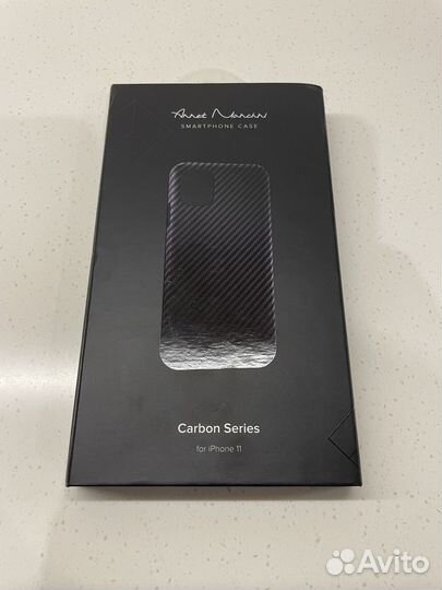 Чехол на iPhone 11 карбон