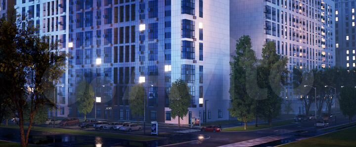 Квартира-студия, 28,4 м², 17/21 эт.