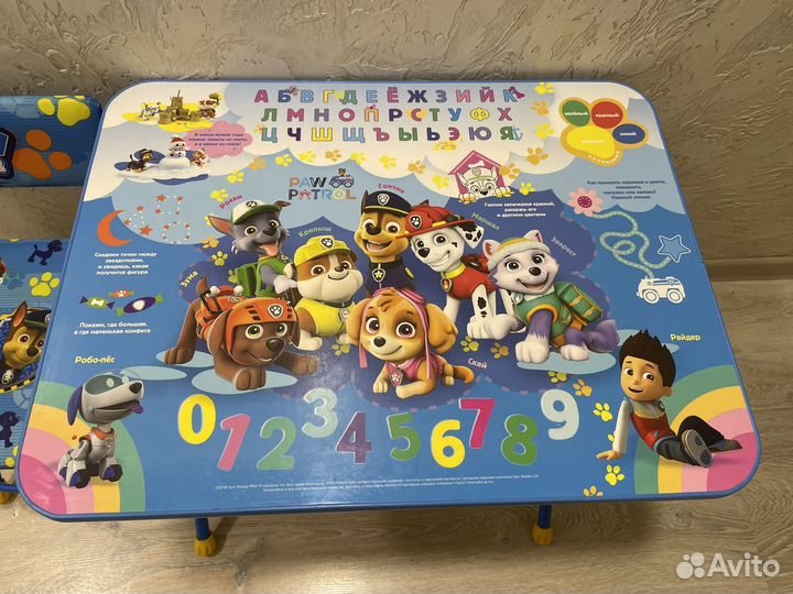 Детский столик и стульчик