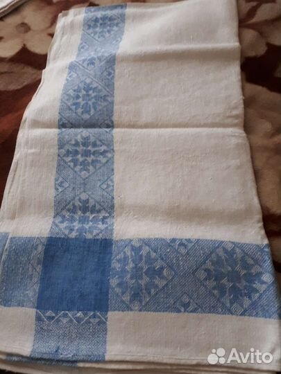 Скатерти и полотенца лён натуральный