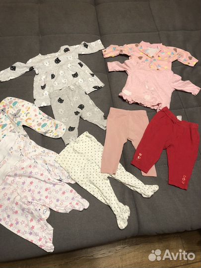 Детские вещи пакетом для девочки 62 68