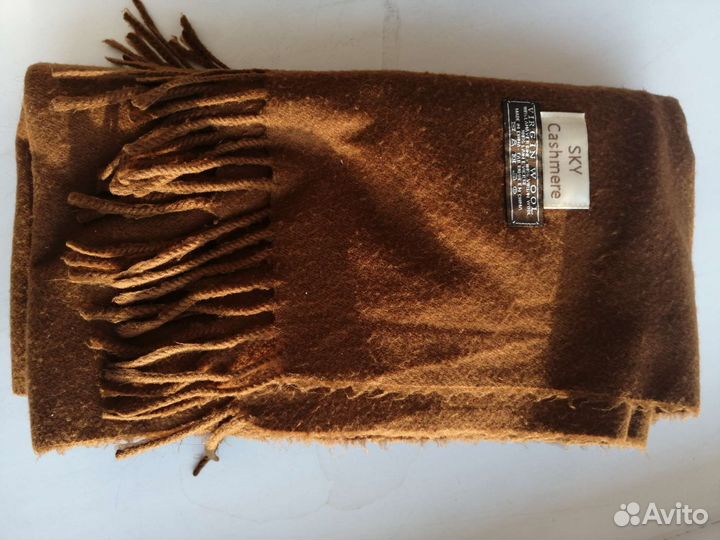 Кашемировый шарф женский