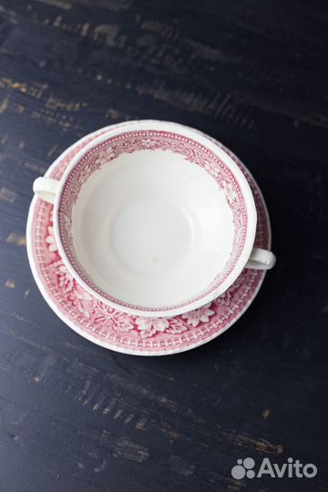 Бульонница англия staffordshire винтаж