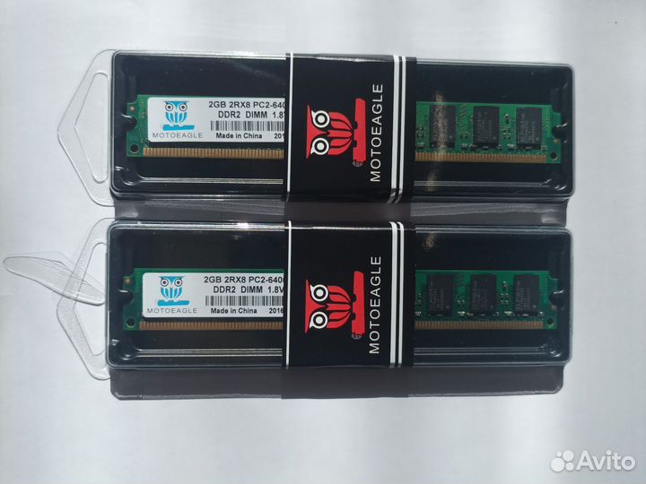 Оперативная память ddr2 4gb для пк