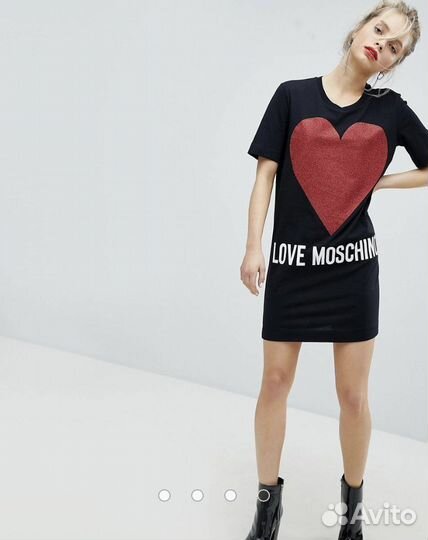 Love moschino платье