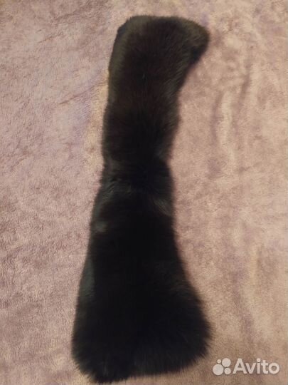 Меховой воротник песец