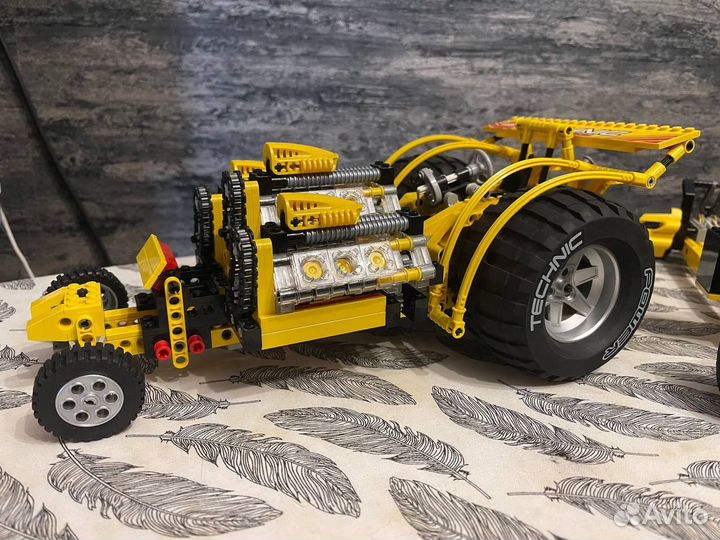 Lego 8457 Power Puller ретро