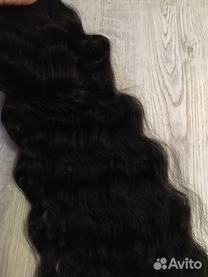 Волосы натуральные 70см, 105 гр