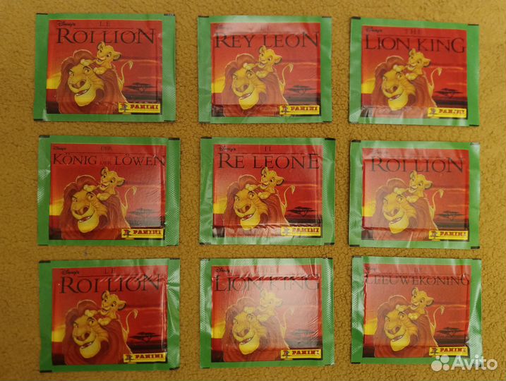 Альбомы Lion King и Aladdin от Panini 90-х Новые