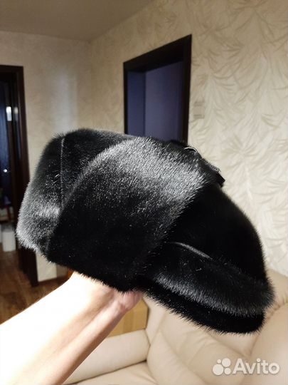 Меховая мужская кепка