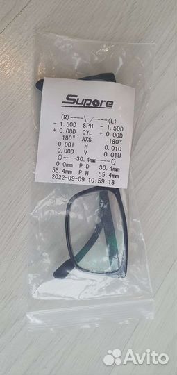 Очки для зрения с диоптриями минус 1,5