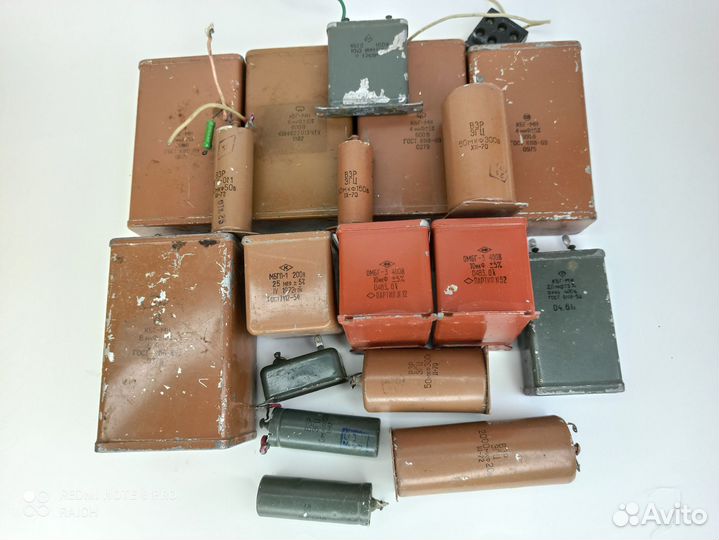 Конденсаторы СССР список