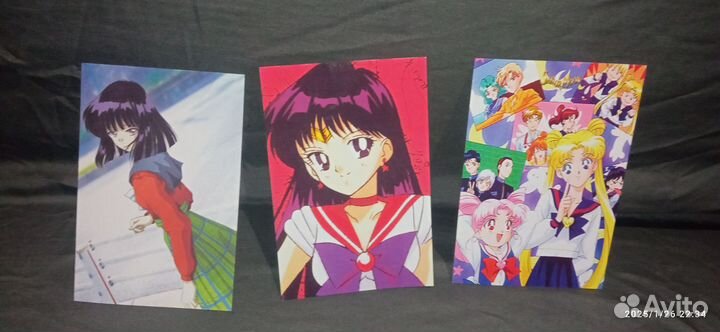 Открытки Сейлор Мун