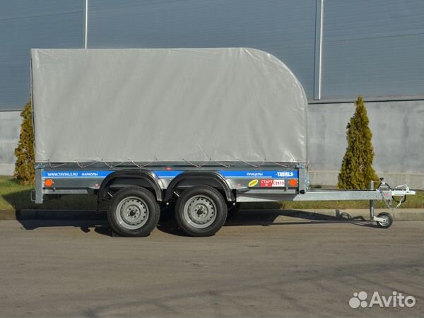 Прицеп легковой старт-2 С2515 2-х осный оцинков