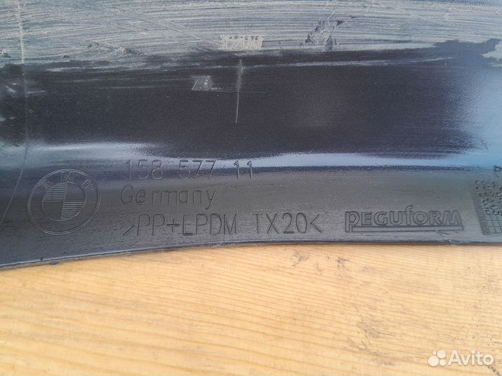 Накладка заднего бампера BMW 3 F30/F31/F80