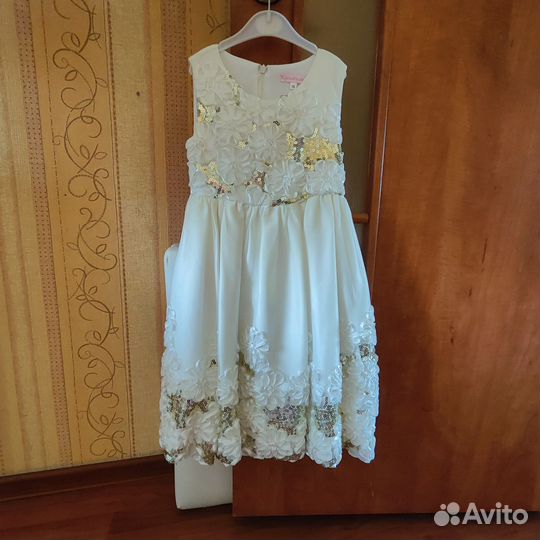 Детское нарядное платье 110