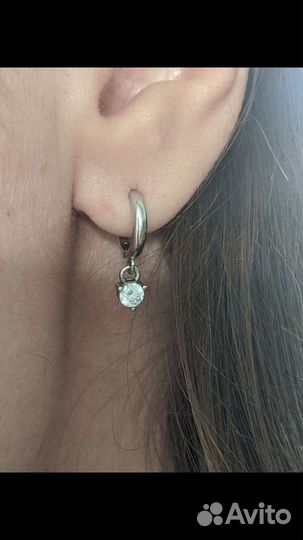 Серебряные серьги