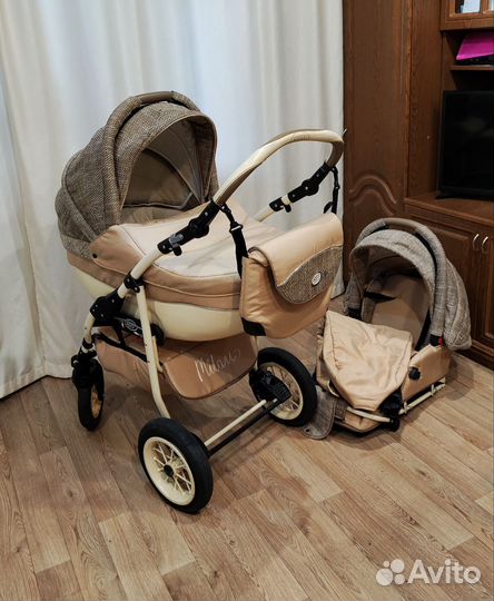 Коляска 2 в 1 бу