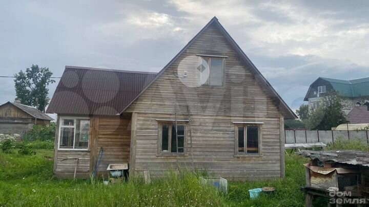 Дом 100 м² на участке 13,3 сот.