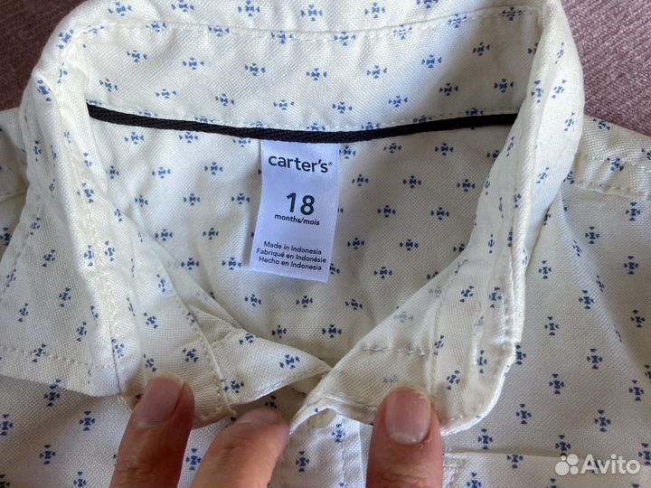 Рубашка-боди Carters (18M, 86-92)