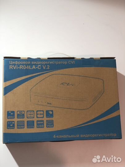 Цифровой видеорегистратор cvi rvi-r04la-c v.2