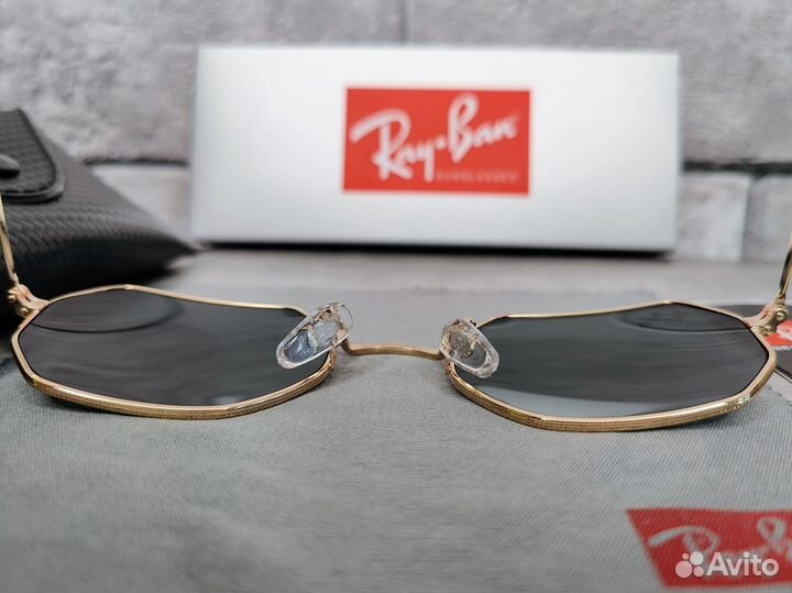 Солнцезащитные очки Ray-Ban Octagonal Стекло