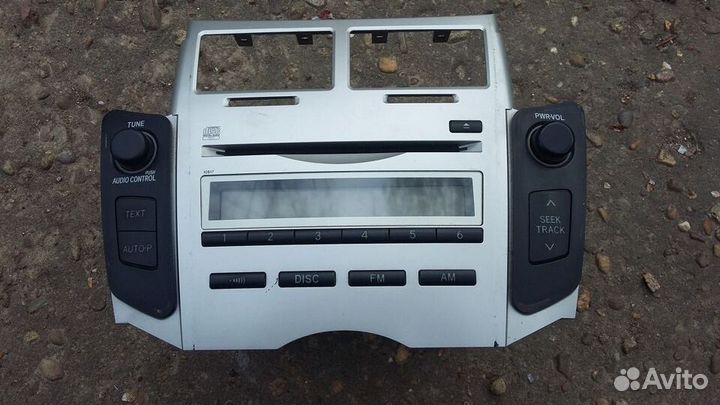 Магнитола Toyota Vitz, KSP90/SCP90/NCP91/NCP95,1KR