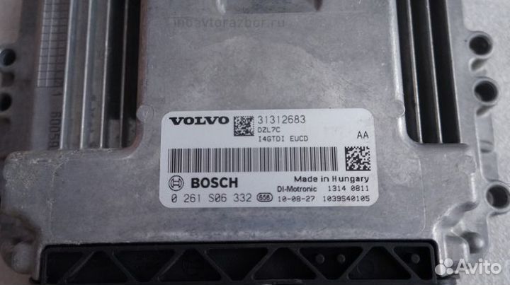 Блок управления двигателем 31312683 Volvo XC 60