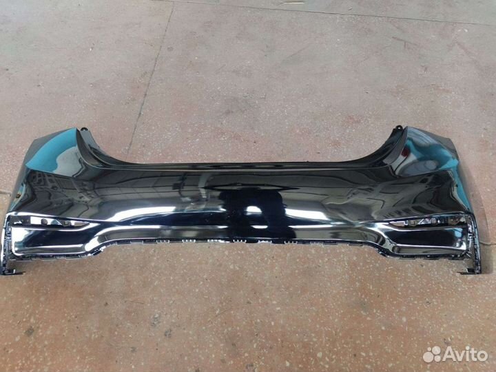 Бампер задний Хендай Солярис 17-20 г. новый,чёрный