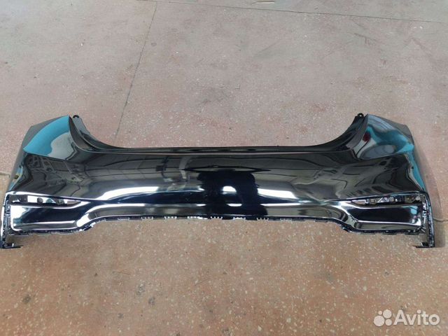 Бампер задний Хендай Солярис 17-20 г. новый,чёрный