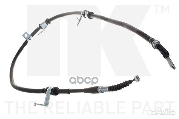 Трос ручного тормоза Hyundai santa FE 06- 1674м