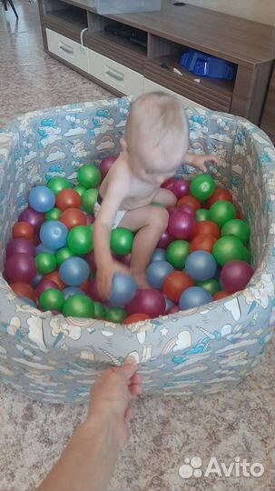 Сухой бассейн с шариками бу