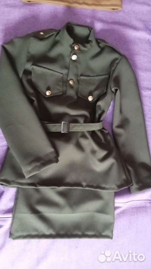 Детская военная форма для девочки