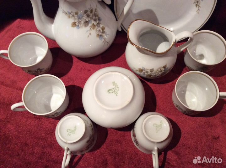 Кофейные и чайные наборы гдр, зик, лфз