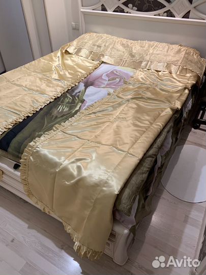 Комплект (покрывало, занавески, тюль, наволочки)