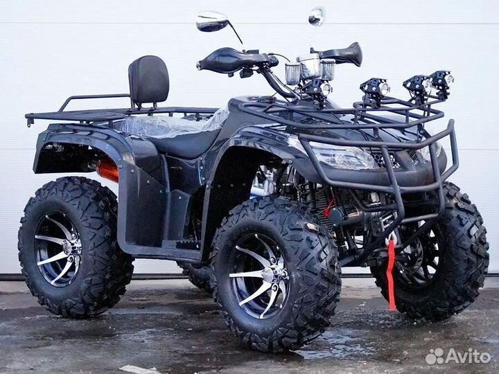 Квадроцикл Yamaha Hunter 300cc черный